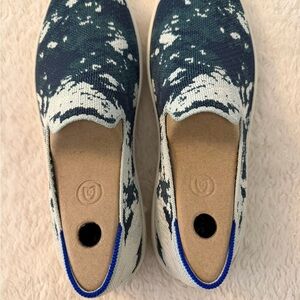 NEW Women’s Rothy's | Classic Slip-on Sneakers | Sea Green | Size 9.5